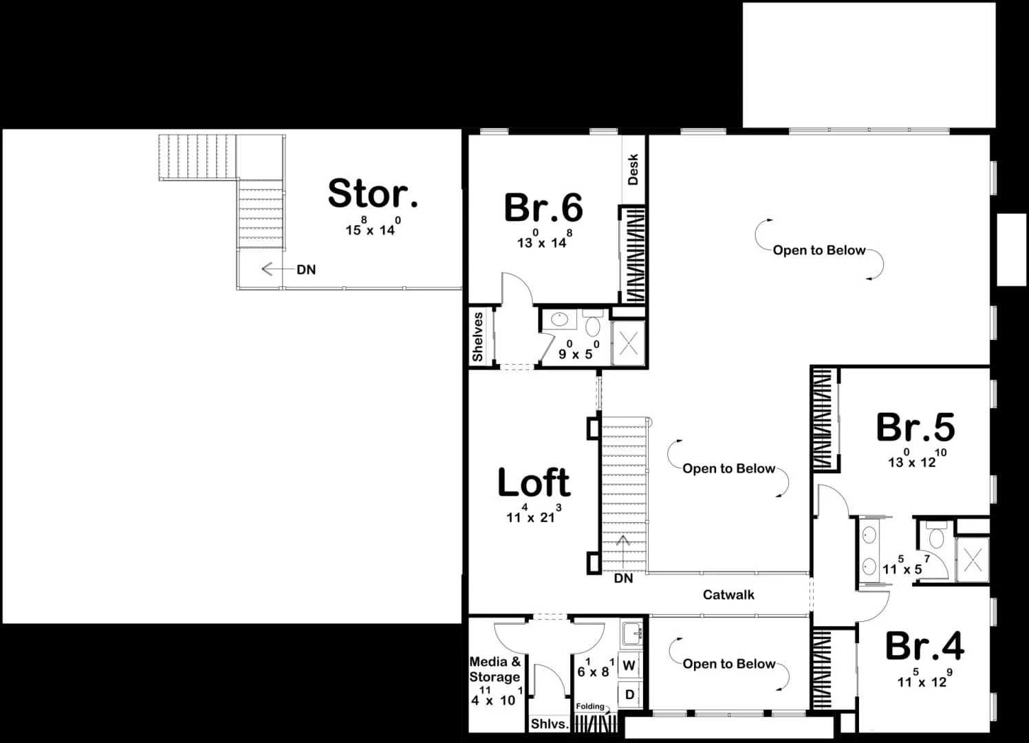 Plan Image (Second Floor)